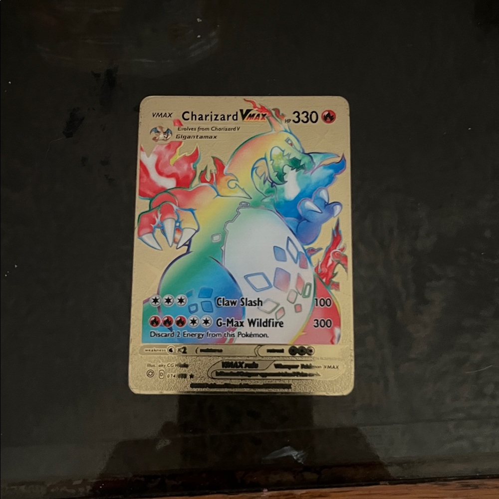 Charizard VMAX Pokémon Card